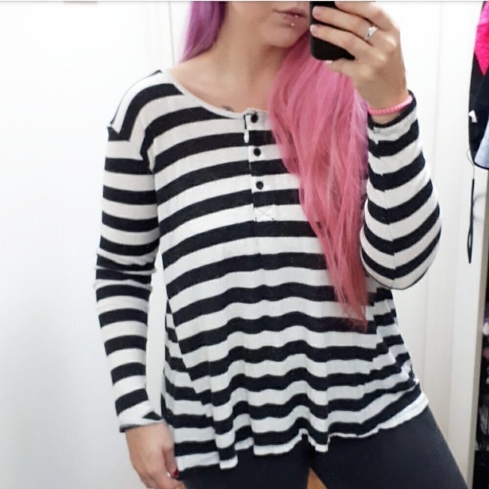 Volcom classic striped soft longsleeve